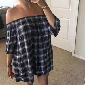 Pull over button throw over